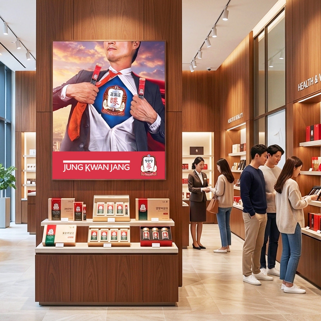 Korea Ginseng Corporation Jung Kwan Jang Campaign
